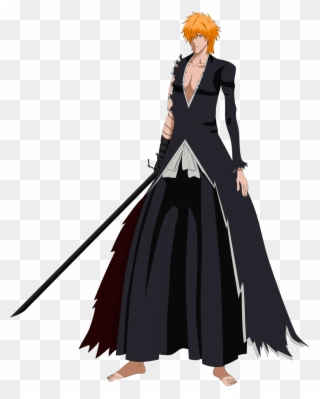 Bleach Free Transparent Png - Ichigo Final Tensa Zangetsu Bankai ...
