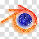 Blender Icon, multicolored lights transparent background PNG clipart