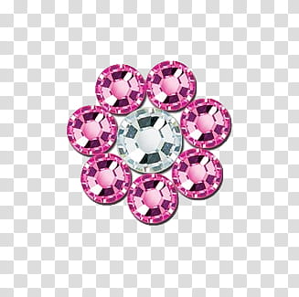 Bling , pink and silver heart pendant transparent background PNG clipart