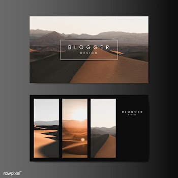 Blog header design templates | Free stock vector - 575185