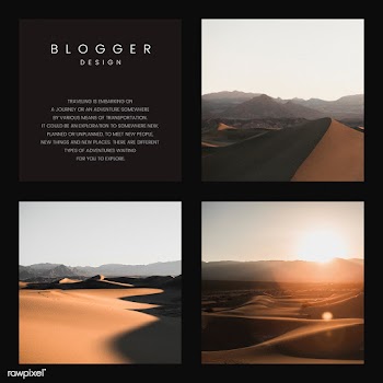 Blog main page template | Free stock vector - 575179