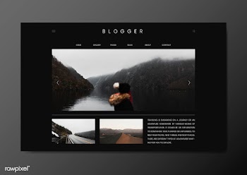 Blog main page template | Free stock vector - 575180