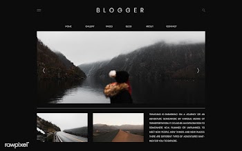 Blog main page template | Free stock vector - 575182