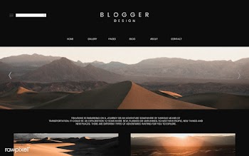 Blog main page template | Free stock vector - 575184