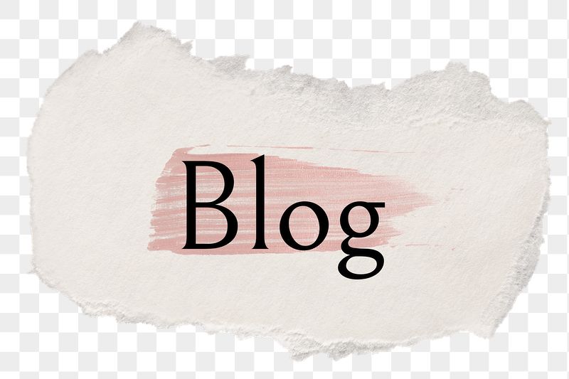 Blog png ripped paper word | Free PNG - rawpixel