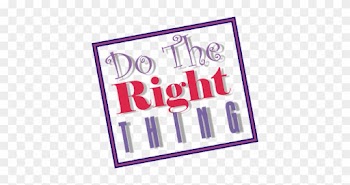 Blog Post - Do The Right Thing Words