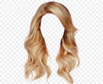 Blond Hairstyle Portable Network Graphics Wig - hair 