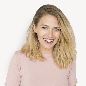 Blonde woman smiling isolated image | Free PSD - rawpixel