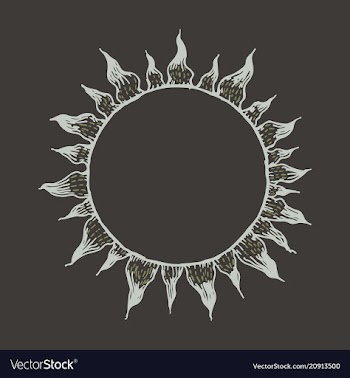 Blood cells circle background in flat style vector image