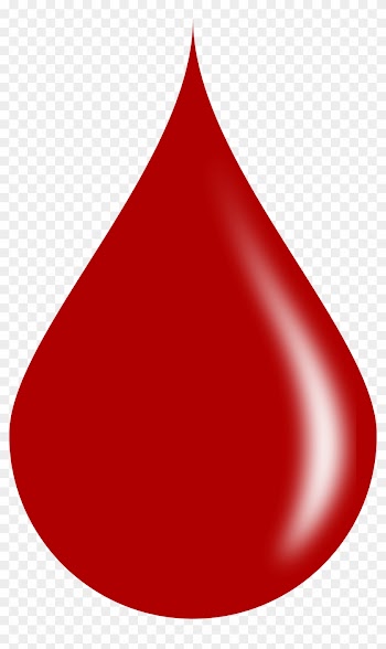 Blood Clipart Real - Blood Drop Vector Png