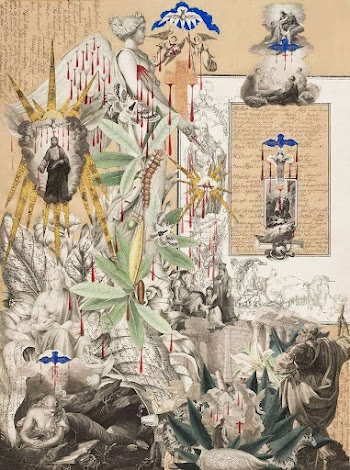 Blood collage (1850-60) painting by John | Free Photo - rawpixel