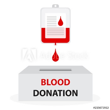 Blood donation concept