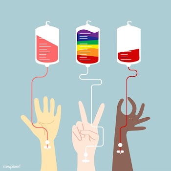Blood donation concept vector illustration | Free stock vector - 462276
