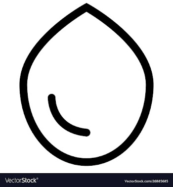 Blood drink drop water icon vector image
