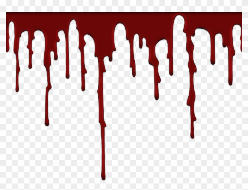 Blood Dripping Background - Blood Png