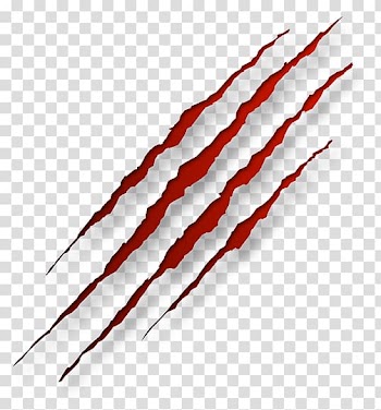 Blood Icon, Bloody Scratches , red scars transparent background PNG clipart