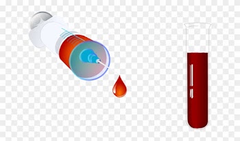 Blood Medical Molecules Research Syringe T - Blood Test Tube Png