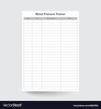 blood pressure log