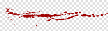Blood Red Abstract Lines PNG High-Quality Image