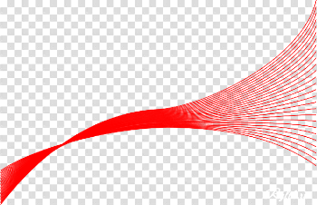 Blood Red Abstract Lines Transparent Image