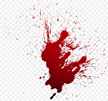 Blood - Red blood spray 