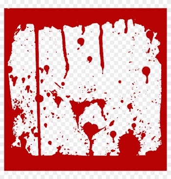Blood Red Frame Png High-quality Image - Blood Splatter Frame Png