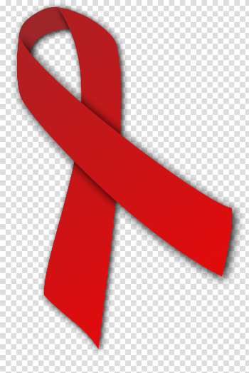 Blood Red Ribbon PNG Transparent Image