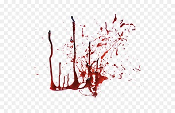 Blood residue - Blood spatter 