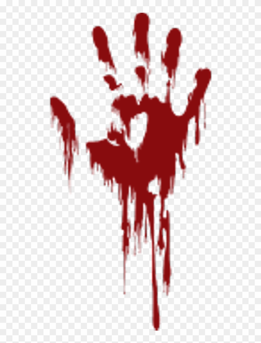 Blood Sticker - Bloody Hand