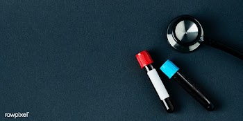 Blood test tubes by a stethoscope | Free  photo - 2296328