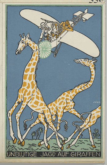 Bloodless Giraffe Hunt (Unblutige Jagd | Free Photo - rawpixel