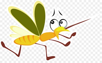 Bloodsucking Mosquitoes Cartoon - Mosquito 