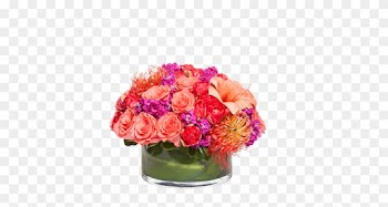 Bloom Bold Centerpiece - Garden Roses