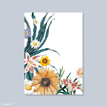 Blooming greeting card | Free stock vector - 544913