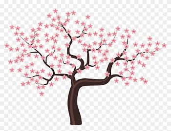 Blossom Clipart Flowering Tree - Tree With Flowers Clipart