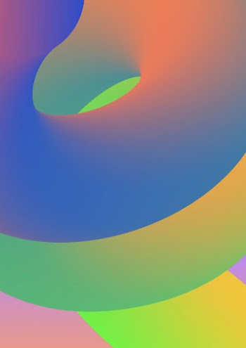 Blue 3D gradient background, colorful | Free PSD - rawpixel
