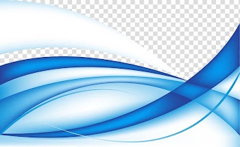 Blue Abstract art Curve Euclidean , Creative business card abstract curve lines transparent background PNG clipart