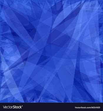 Blue abstract background from dynamic curves vector image