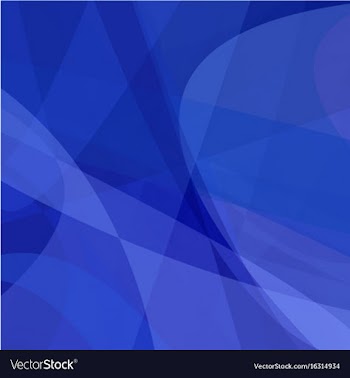 Blue abstract background from dynamic curves vector image