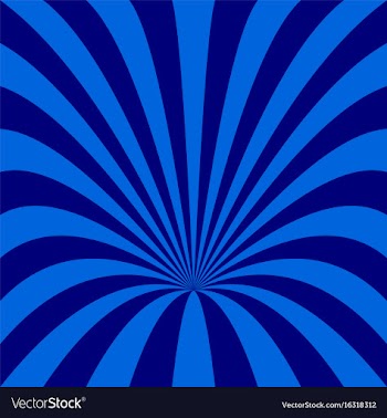 Blue abstract funnel background - design from vector image