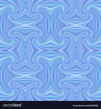 Blue abstract hypnotic seamless striped vortex vector image