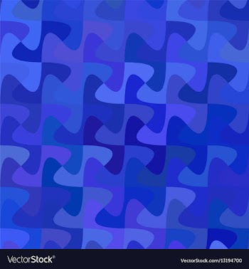 Blue abstract pattern background vector image