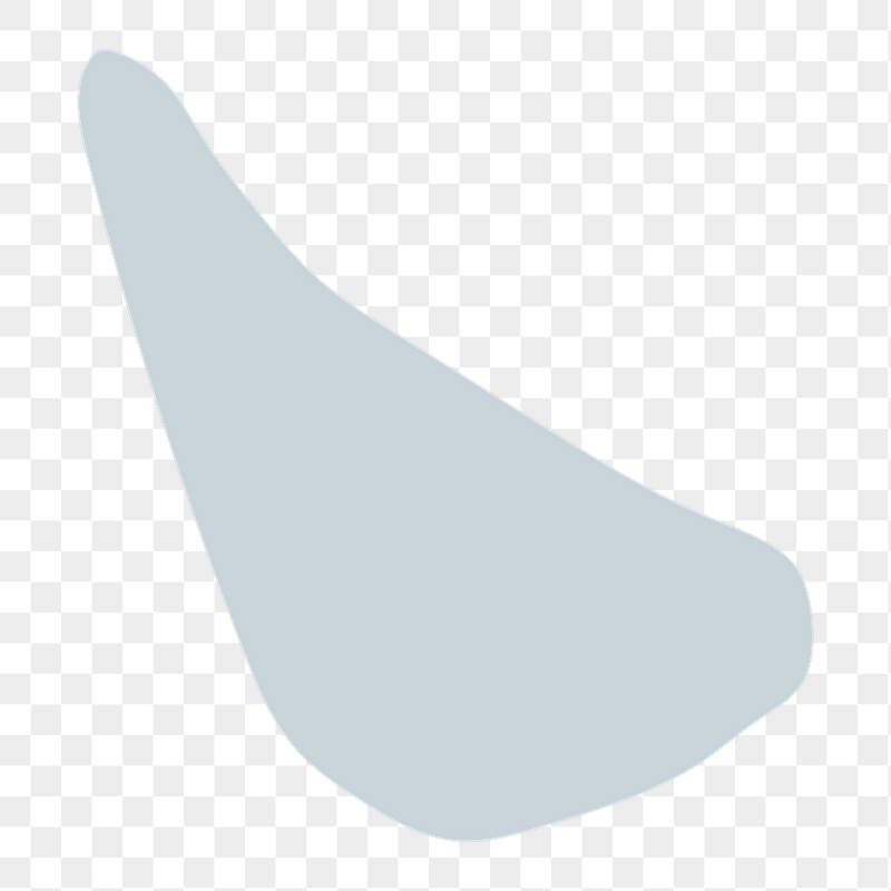 Blue abstract png shape sticker, | Free PNG - rawpixel