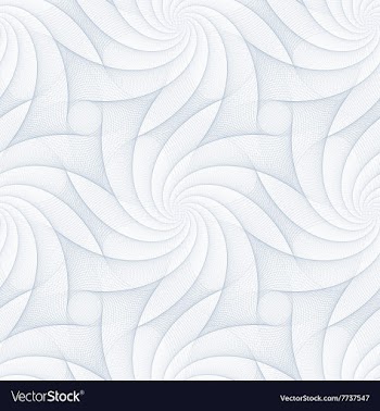 Blue abstract repeating fractal pattern design vector image