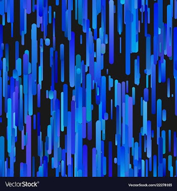 Blue abstract seamless gradient vertical rounded vector image