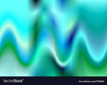 Blue abstract wave background vector image