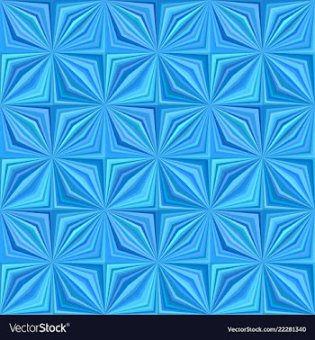 Blue abstractal stripe pattern - tiled mosaic vector image