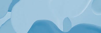 Blue acrylic paint texture background with blank space