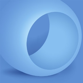 Blue aesthetic background, geometric circular | Free Vector - rawpixel