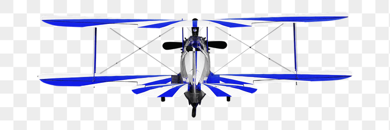 Blue airplane png sticker, transparent | Free PNG - rawpixel